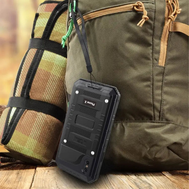 For iPhone X / XS Waterproof Dustproof Shockproof Zinc Alloy + Silicone Case