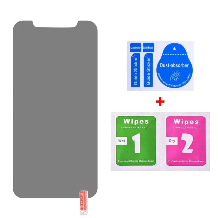 For iPhone XR 0.4mm 9H Surface Hardness 180 Degree Privacy Anti Glare Screen Protector - For iPhone XR (1 PC)