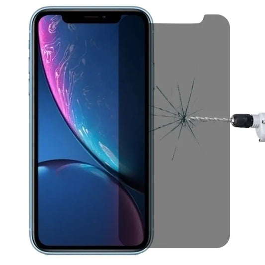 For iPhone XR 0.4mm 9H Surface Hardness 180 Degree Privacy Anti Glare Screen Protector - For iPhone XR (1 PC)