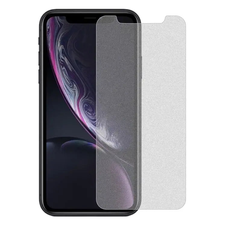 For iPhone XR / iPhone 11 10pcs Non-Full Matte Frosted Tempered Glass Film - For iPhone XR / iPhone 11(10 PCS)
