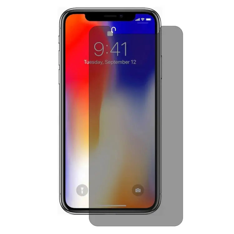 For iPhone XR ENKAY Hat-Prince 0.26mm 9H 2.5D Privacy Anti-glare Tempered Glass Film - For XR