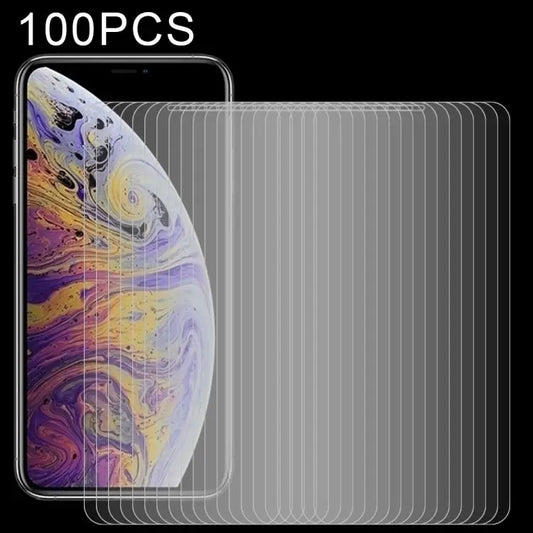 For iPhone XS Max 100pcs 9H 2.5D Tempered Glass Film - For iPhone XS Max(100pcs)