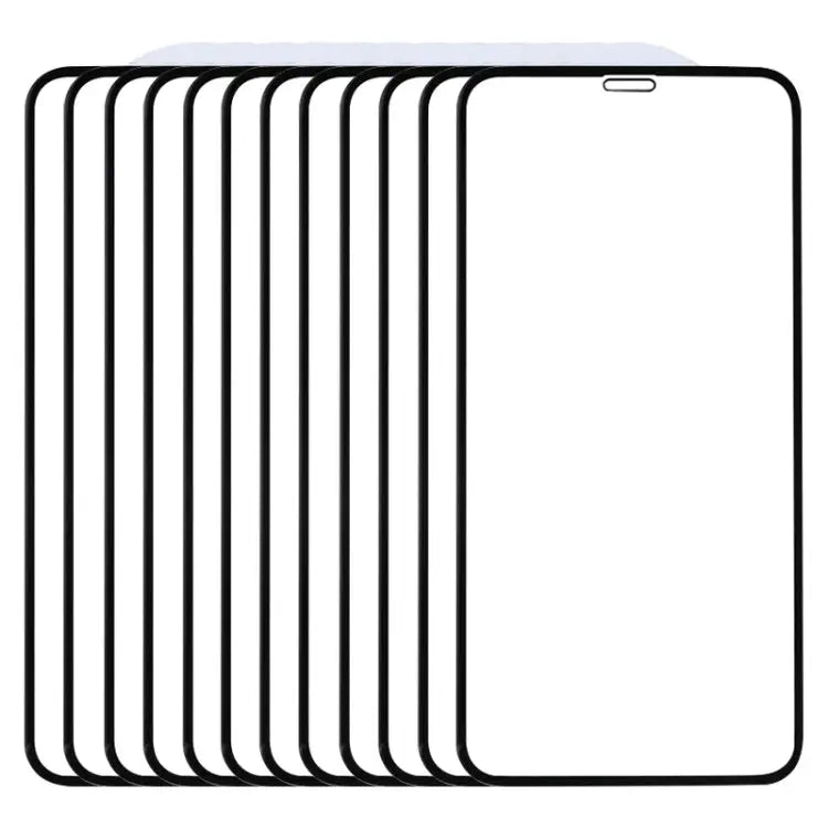 For iPhone XS Max 25pcs 9H 5D Full Glue Full Screen Tempered Glass Film - For iPhone XS Max (25 PCS)
