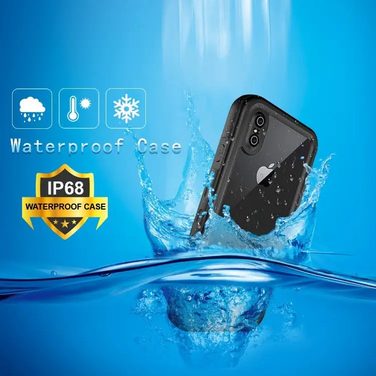 For iPhone XS Max 2m Waterproof Snowproof 2m Shockproof Dustproof PC + Silicone Case For iPhone XS Max - For iPhone XS
