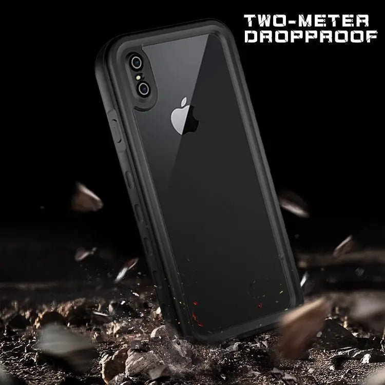 For iPhone XS Max 2m Waterproof Snowproof 2m Shockproof Dustproof PC + Silicone Case For iPhone XS Max - For iPhone XS