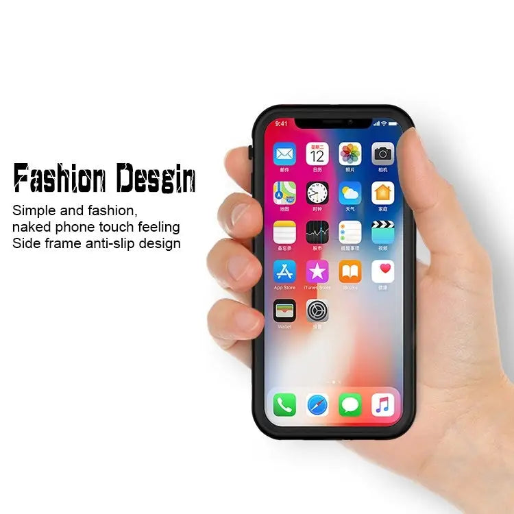 For iPhone XS Max 2m Waterproof Snowproof 2m Shockproof Dustproof PC + Silicone Case For iPhone XS Max - For iPhone XS