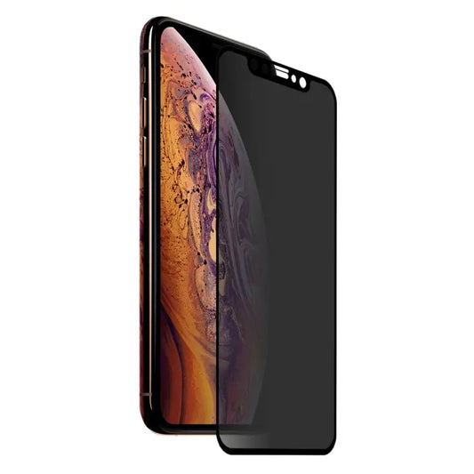 For iPhone XS Max ENKAY Hat-Prince 0.26mm 9H 6D Privacy Anti-glare Full Screen Tempered Glass Film - iPhone XS Max