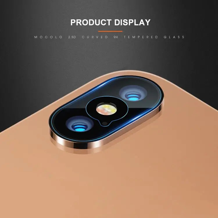 For iPhone XS / X mocolo 0.15mm 9H 2.5D Round Edge Rear Camera Lens Tempered Glass Film iPhone XS / X - iPhone XS / X