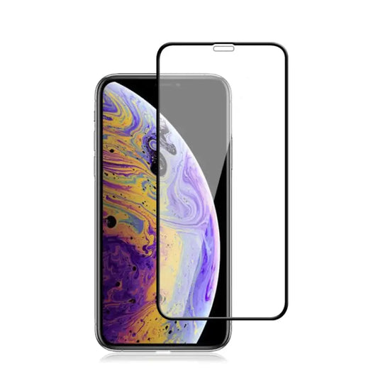 For iPhone XS / X mocolo 0.33mm 9H 2.5D Silk Print Tempered Glass Film - iPhone XS / X