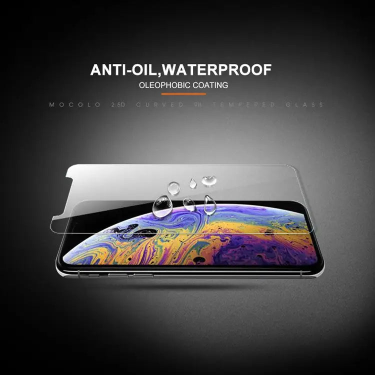 For iPhone XS / X mocolo 0.33mm 9H 2.5D Tempered Glass Film - iPhone XS / X