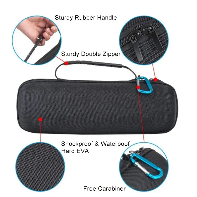 For JBL Charge 4 C4-2 Portable Shockproof Bluetooth Speaker EVA Protective Case Storage Box