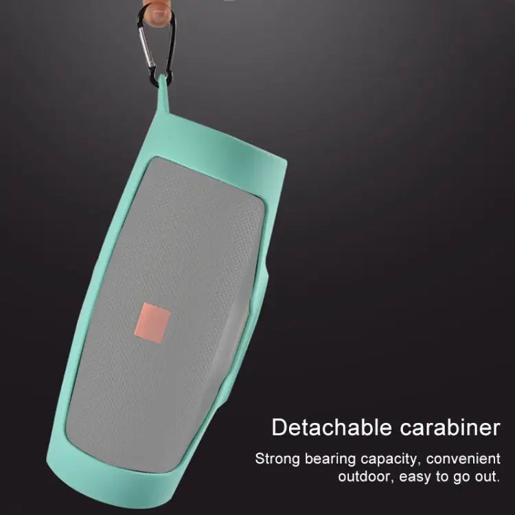 For JBL Charge 4 Shockproof Bluetooth Speaker Soft Silicone Protective Case - Black