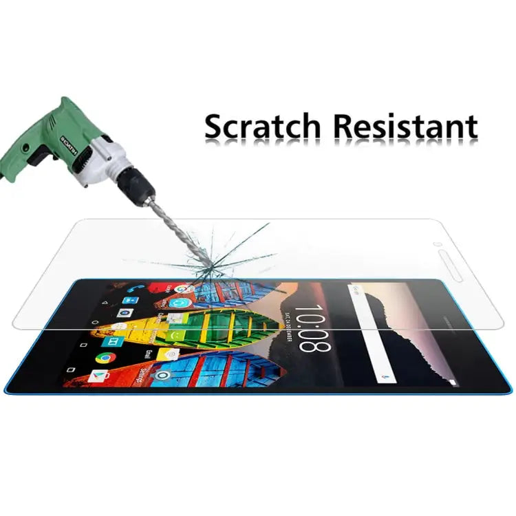 For Lenovo Tab3 730M 0.3mm 9H Surface Hardness Tempered Glass Screen Protector For 730M - For 730M