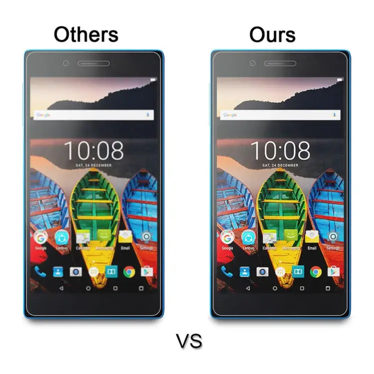 For Lenovo Tab3 730M 0.3mm 9H Surface Hardness Tempered Glass Screen Protector For 730M - For 730M