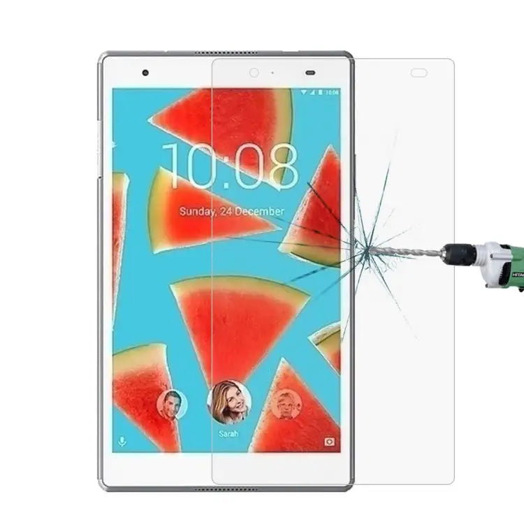 For Lenovo Tab4 8 Plus / TB-8704 / TB-8704F 0.3mm 9H Surface Hardness Tempered Glass Screen Protector For TB-8704