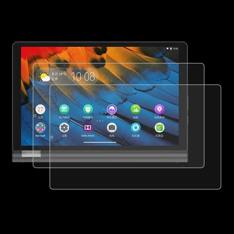 For Lenovo Yoga Tab 5 10.1 inch 2 PCS 9H HD Explosion-proof Tempered Glass Film For Lenovo Yoga Tab 5 10.1 inch