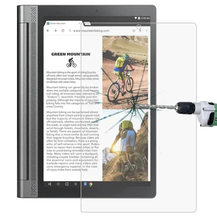 For Lenovo Yoga Tab3 Pro-X90Y 10.1 9H 0.3mm Explosion-proof Tempered Glass Film For Lenovo Yoga Tab3 Pro-X90Y 10.1