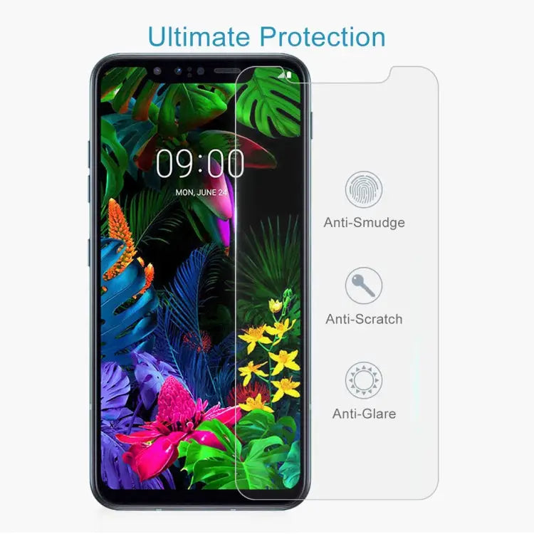 For LG G8s ThinQ 10 PCS 0.26mm 9H 2.5D Tempered Glass Film For LG G8s ThinQ - For LG G8s ThinQ