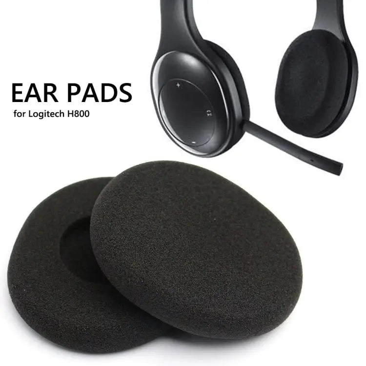 For Logitech H800 Headphone 2pcs Sponge Cover Ear Pads Earmuff For Logitech H800 - For Logitech H800