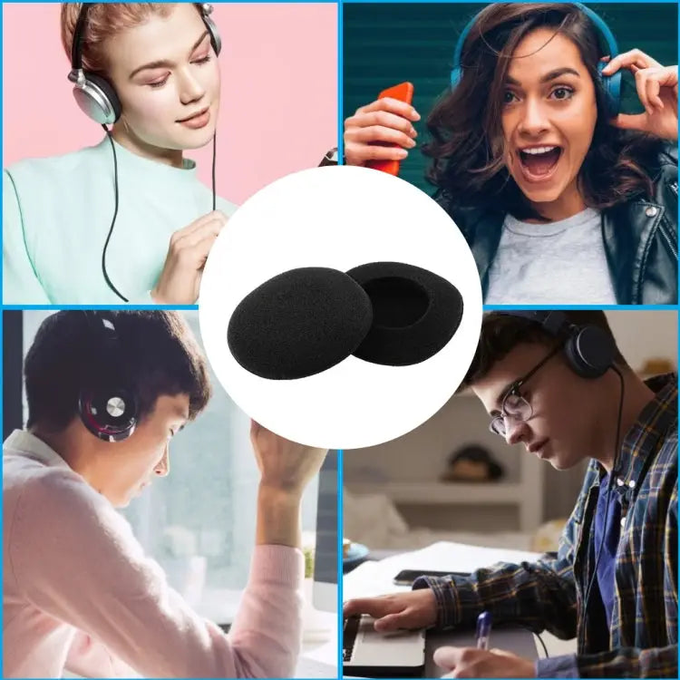 For Logitech H800 Headphone 2pcs Sponge Cover Ear Pads Earmuff For Logitech H800 - For Logitech H800