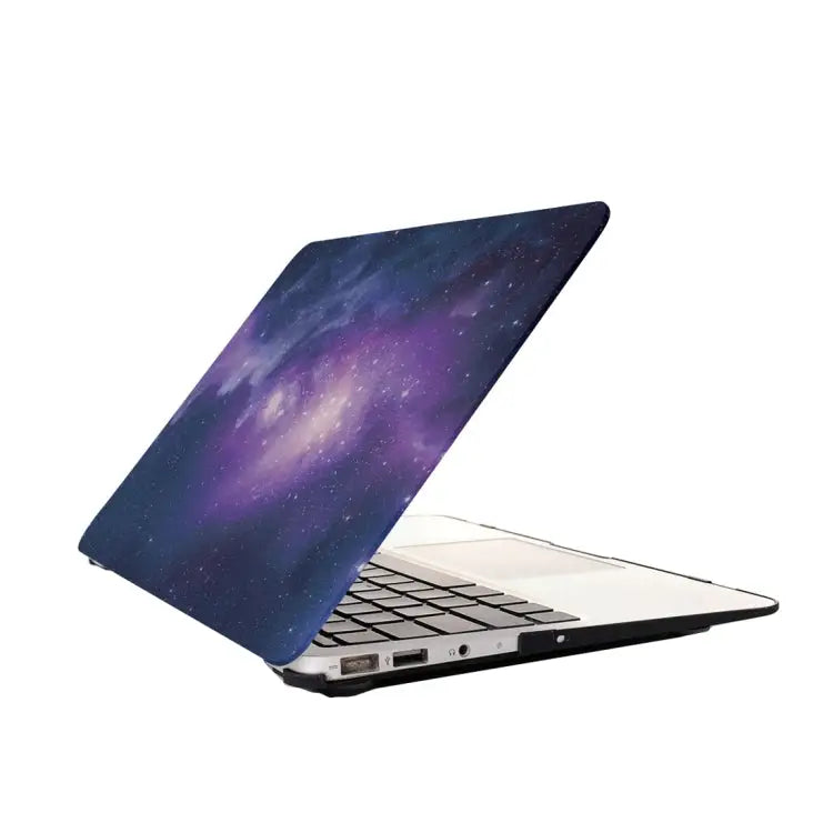 For Macbook Pro 15.4 inch Starry Sky Patterns Apple Laptop Water Decals PC Protective Case - Blue