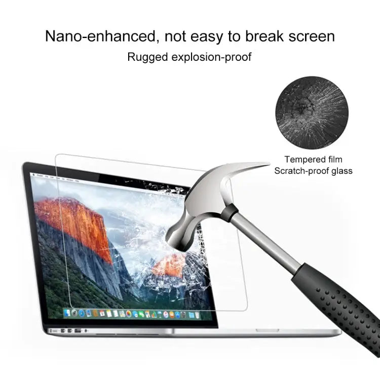 For MacBook Pro 16 inch 9H Laptop Tempered Glass Screen Protective Film 1 PCS - 1 PCS