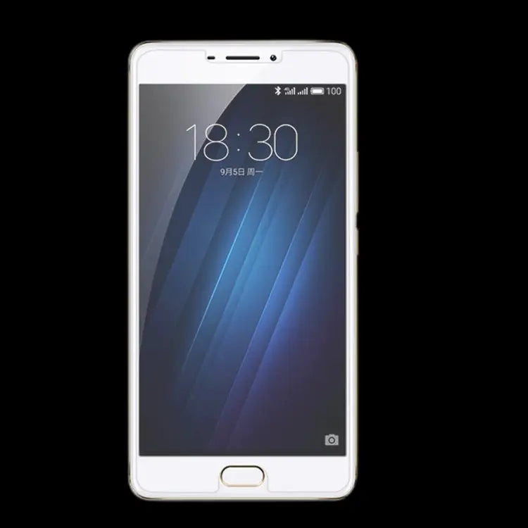 For Meizu M3 Max / Meilan Max 0.26mm 9H Surface Hardness Explosion-proof Non-full Screen Tempered Glass Screen Film