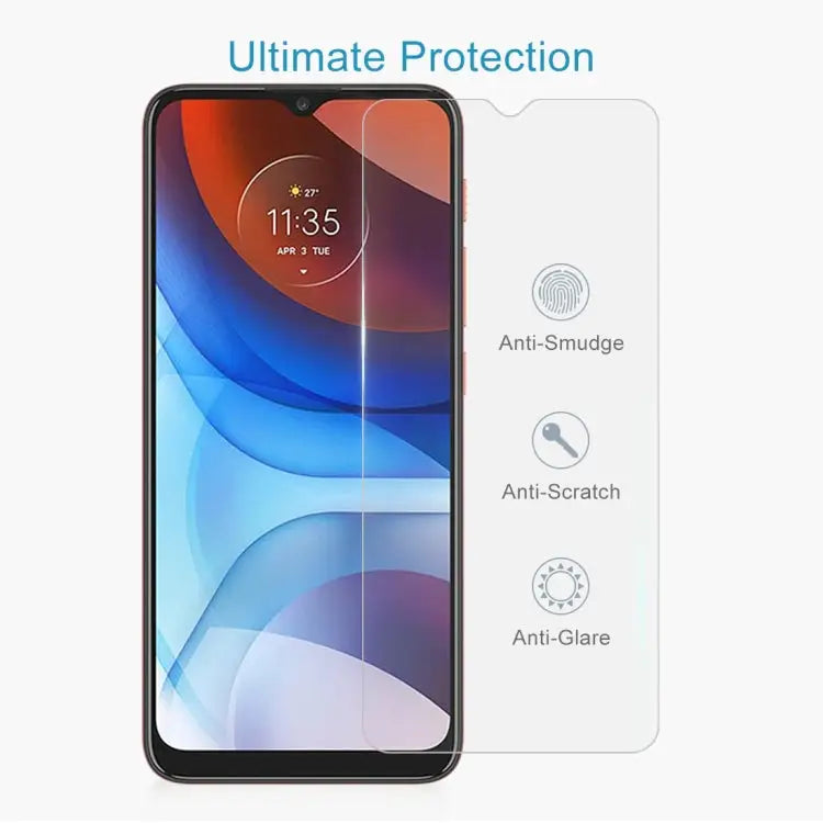 For Motorola Moto E7 Power / E7i Power 0.26mm 9H 2.5D Tempered Glass Film For Motorola Moto E7 Power / E7i Power (1 PC)