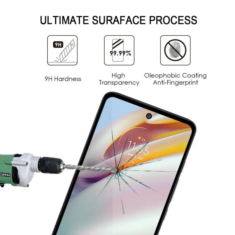 For Motorola Moto G60 / G51 / Moto G60S / G200 5G Full Glue Full Cover Screen Protector Tempered Glass Film