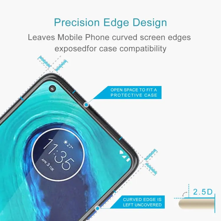 For Motorola Moto G8 10 PCS 0.26mm 9H 2.5D Tempered Glass Film For Motorola Moto G8 - For Motorola Moto G8