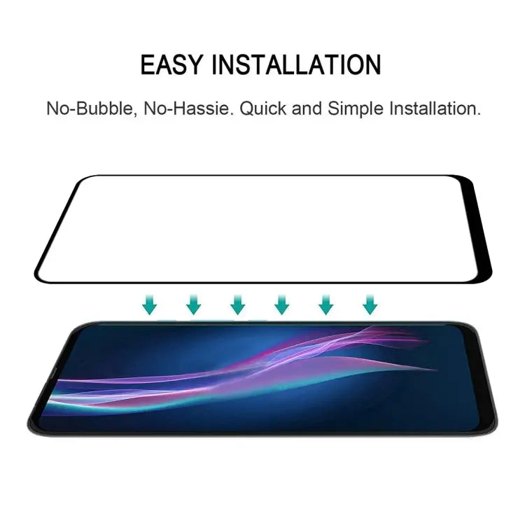 For Motorola Moto One Fusion Plus Full Glue Full Screen Tempered Glass Film For Motorola Moto One Fusion Plus