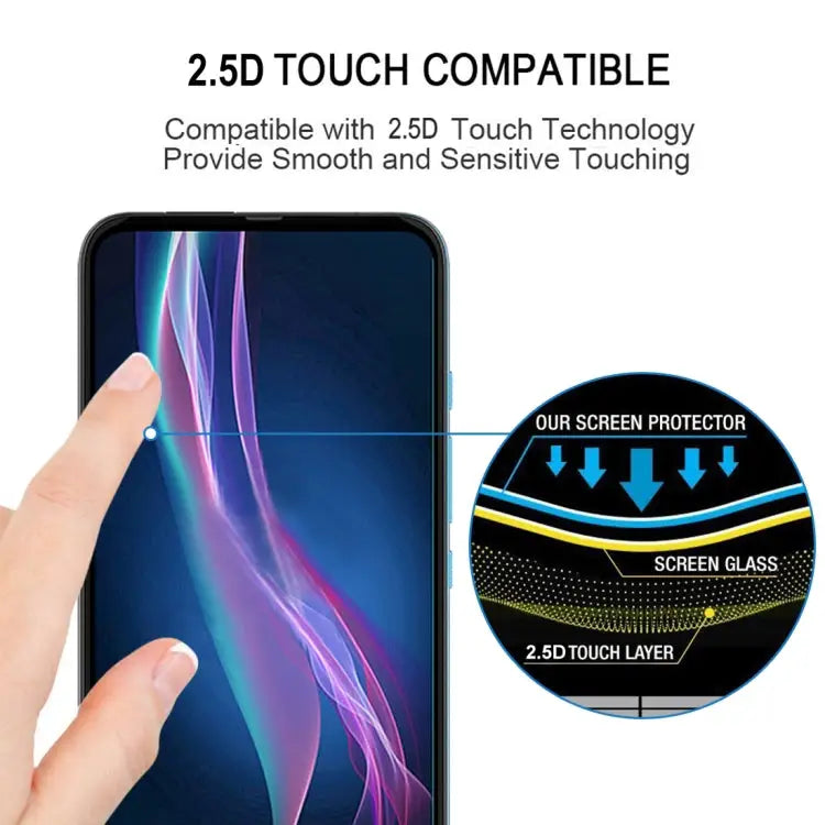 For Motorola Moto One Fusion Plus Full Glue Full Screen Tempered Glass Film For Motorola Moto One Fusion Plus
