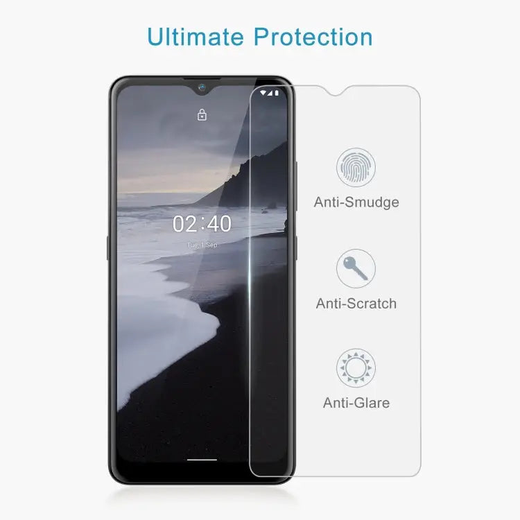 For Nokia 2.4 0.26mm 9H 2.5D Tempered Glass Film For Nokia 2.4 (1 PC) - For Nokia 2.4 (1 PC)