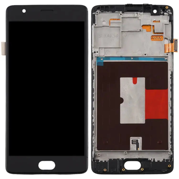 For OnePlus 3 / 3T A3000 A3010 TFT Material LCD Screen and Digitizer Full Assembly with Frame - For OnePlus 3 / 3T