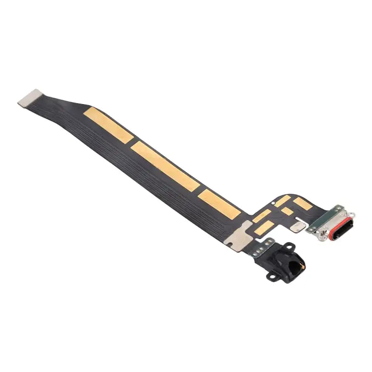 For OnePlus 5T Charging Port & Earphone Jack Flex Cable For OnePlus 5T - For OnePlus 5T