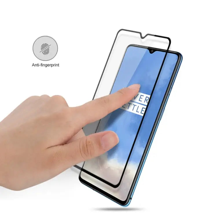 For Oneplus 7T mocolo 0.33mm 9H 3D Full Glue Curved Full Screen Tempered Glass Film For Oneplus 7T - For Oneplus 7T