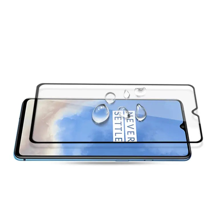 For Oneplus 7T mocolo 0.33mm 9H 3D Full Glue Curved Full Screen Tempered Glass Film For Oneplus 7T - For Oneplus 7T
