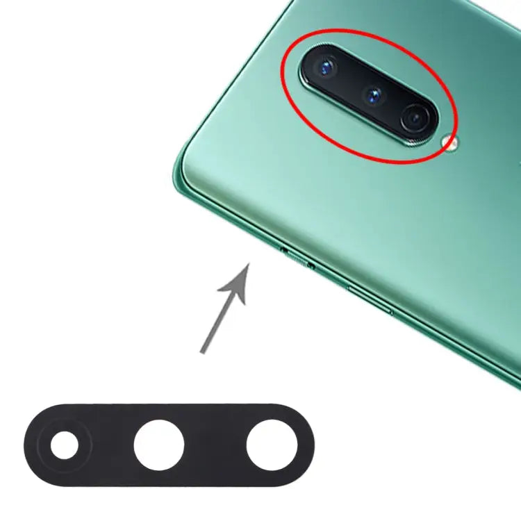 For OnePlus 8 10pcs Original Back Camera Lens For OnePlus 8 - For OnePlus 8