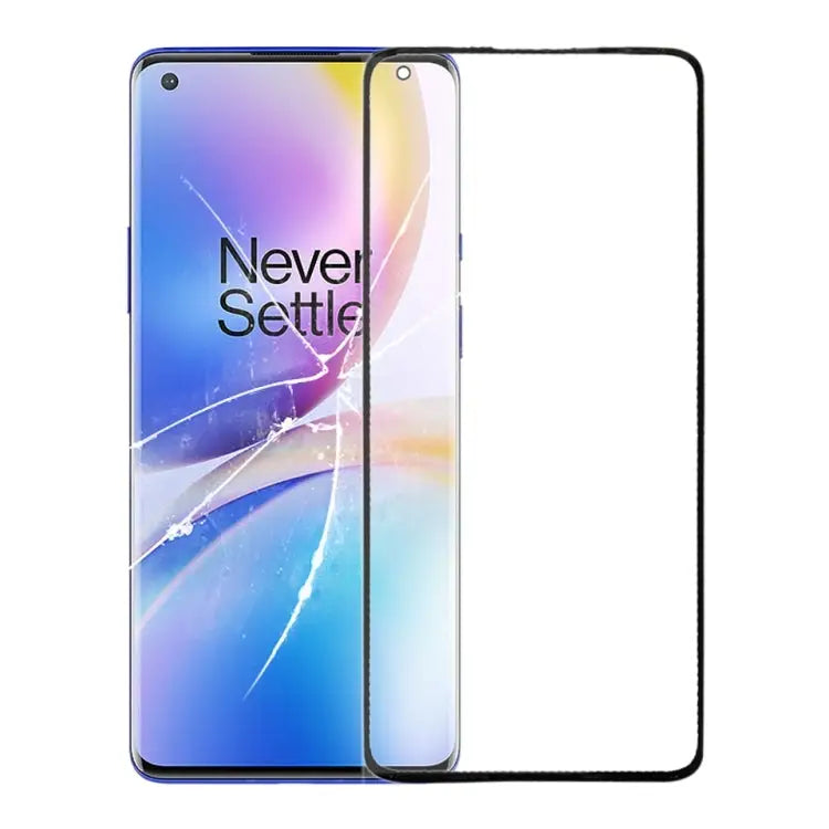 For OnePlus 8 Pro Front Screen Outer Glass Lens with OCA Optically Clear Adhesive For OnePlus 8 Pro (with OCA)