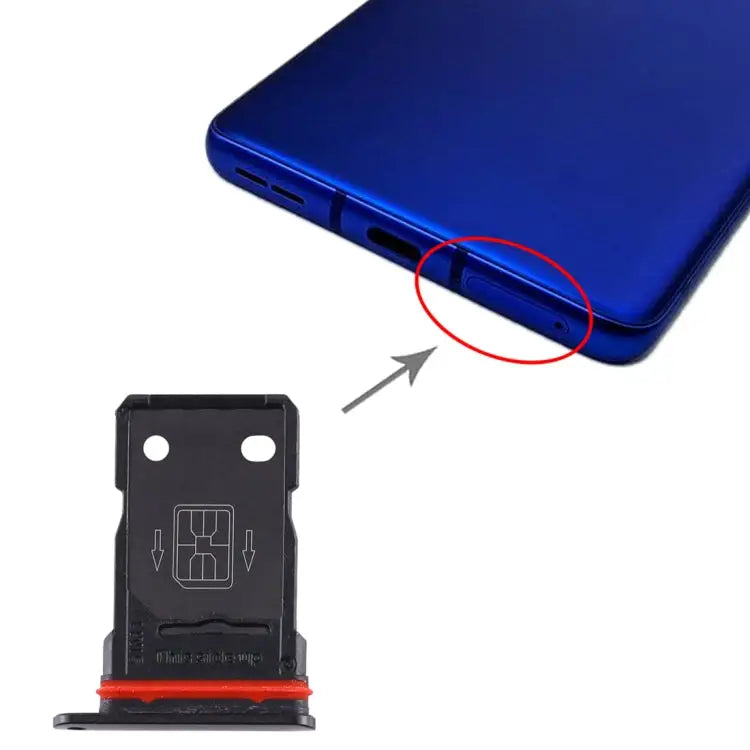 For OnePlus 8 Pro SIM Card Tray + SIM Card Tray For OnePlus 8 Pro