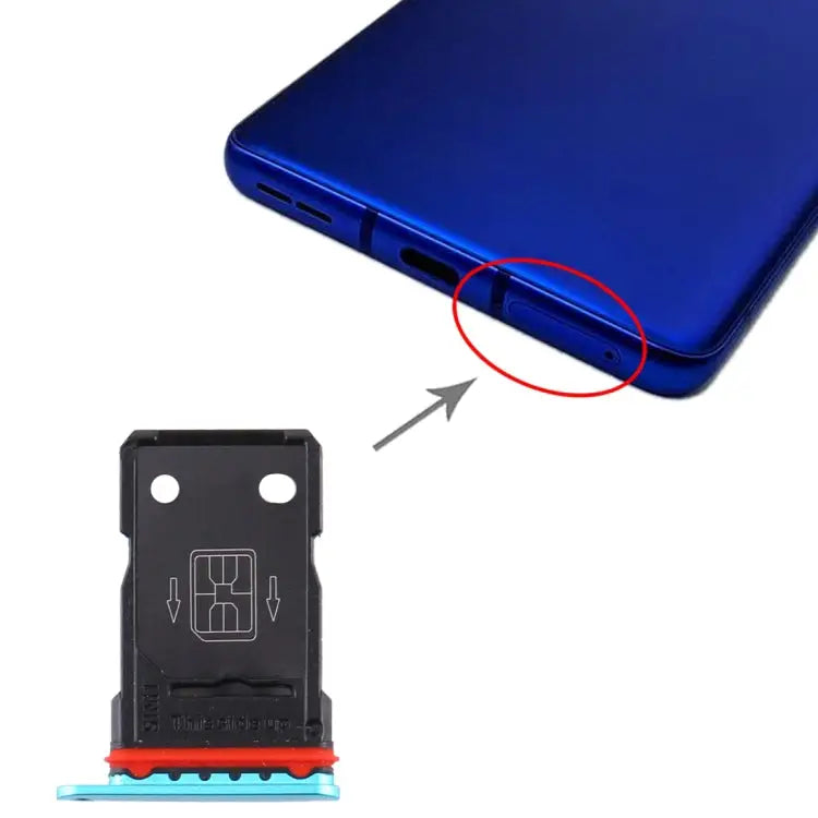For OnePlus 8 Pro SIM Card Tray + SIM Card Tray For OnePlus 8 Pro - For OnePlus 8 Pro / Green