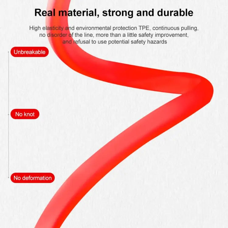 For OnePlus 9 Fast Charging Cable 65W 6A Dual Type-C Interface Charging Data Cable Length:1m Length:1.5m Length:2m