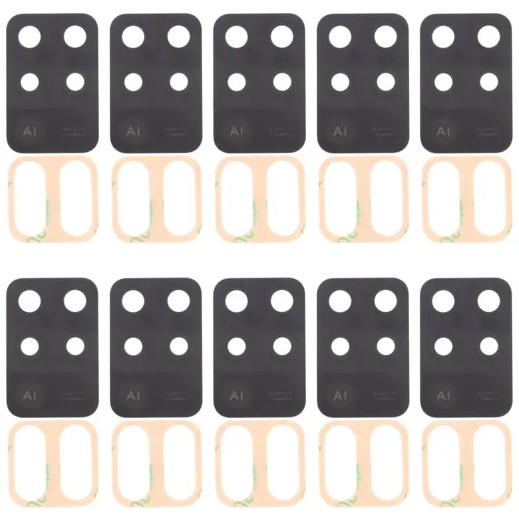 For OPPO F19 Pro CPH2285 10pcs Back Camera Lens For OPPO F19 Pro - For OPPO F19 Pro