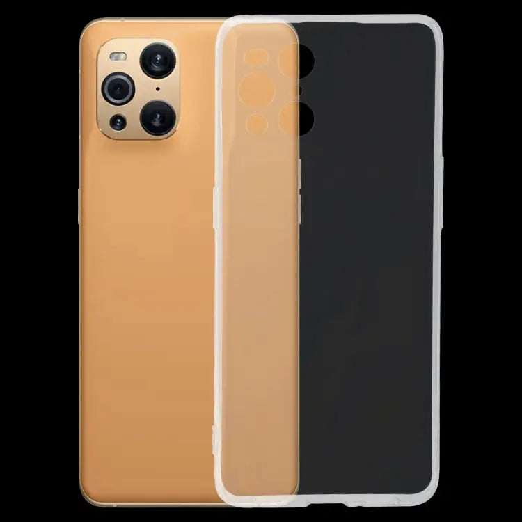 For OPPO Find X3 Pro 0.75mm Ultra-thin Transparent TPU Soft Protective Case For OPPO Find X3 Pro - For OPPO Find X3 Pro
