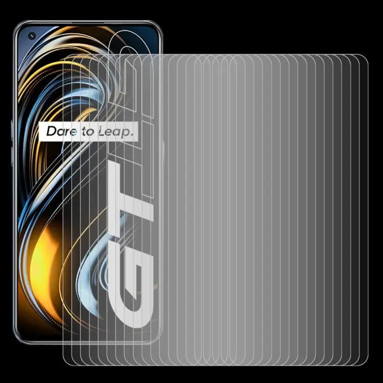 For OPPO Realme GT 5G / Realme GT Master 50 PCS 2.5D Non-Full Screen Tempered Glass Film For OPPO Realme GT 5G / Realme