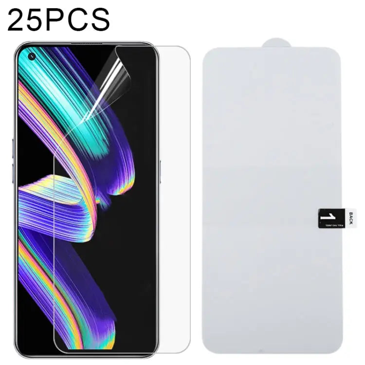 For OPPO Realme GT Neo / GT Neo Flash / GT Neo 2T 25 PCS Full Screen Protector Explosion-proof Hydrogel Film For OPPO