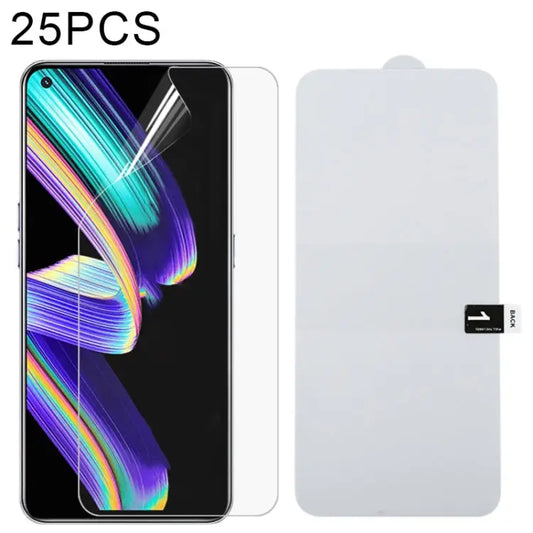 For OPPO Realme GT Neo / GT Neo Flash / GT Neo 2T 25 PCS Full Screen Protector Explosion-proof Hydrogel Film For OPPO