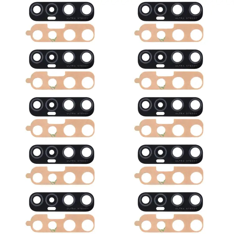 For OPPO Reno3 Pro 5G/Find X2 Neo 10pcs Back Camera Lens For OPPO Reno3 Pro 5G - For OPPO Reno3 Pro 5G