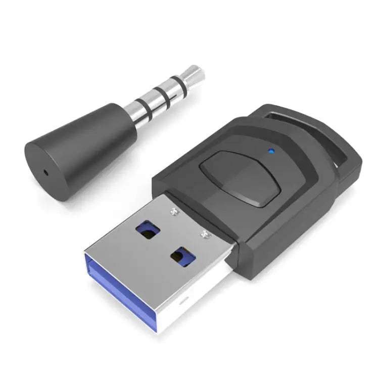 For PS4 / PS5 / PC HS-PS5101 Bluetooth 5.0 Adapter Audio Receiver Wireless Headset Transmitter Headset Transmitter