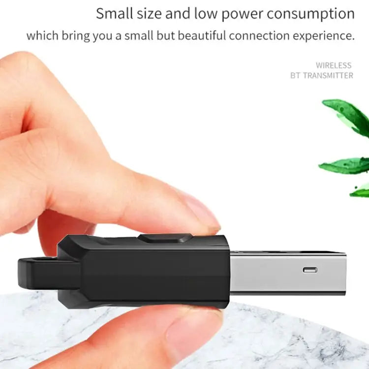 For PS4 / PS5 / PC HS-PS5101 Bluetooth 5.0 Adapter Audio Receiver Wireless Headset Transmitter Headset Transmitter
